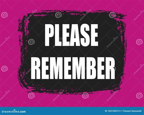 Please remember two .